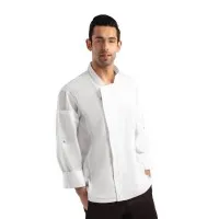 Cw Hartford Lightweight L/s Zipper Coat White - Size S