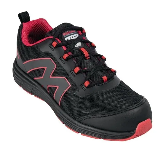 Mesh Steel Toe Black Safety Trainers