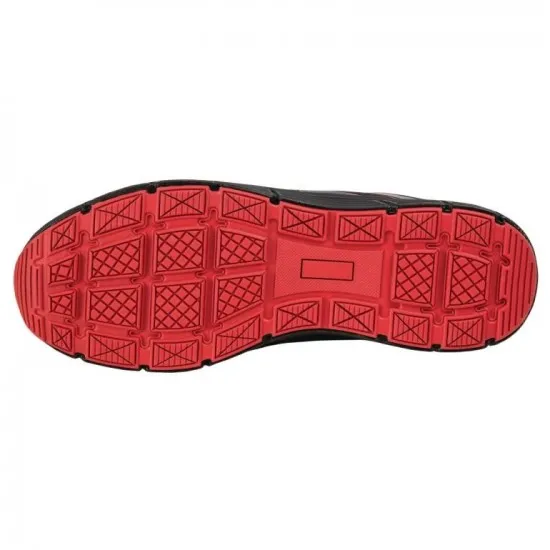 Mesh Steel Toe Black Safety Trainers