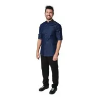 Whites Ny Kings Mens Denim Chef Jacket - Size L