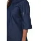 Ny Queens Ladies Blue Denim Chef Jacket