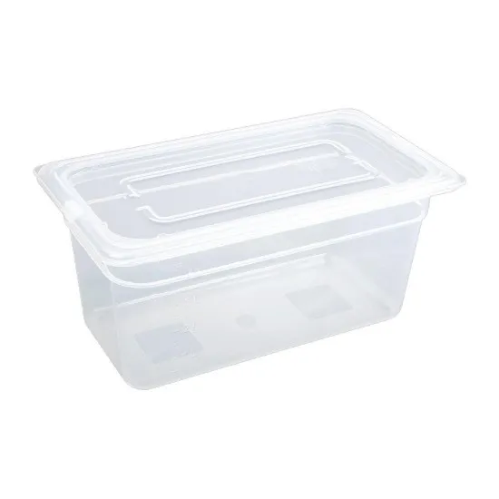 1/3 Polypropylene Gastronorm Containers With Lid