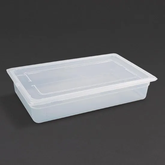 1/1 Polypropylene Gastronorm Containers With Lid