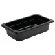Black Polycarb Gastronorm 1/4