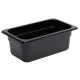 Black Polycarb Gastronorm 1/4