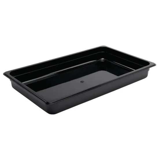 Black Polycarb Gastronorm 1/1