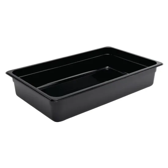 Black Polycarb Gastronorm 1/1