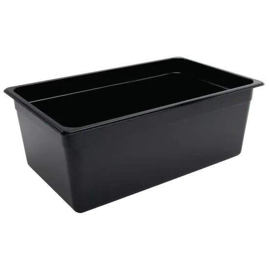 Black Polycarb Gastronorm 1/1