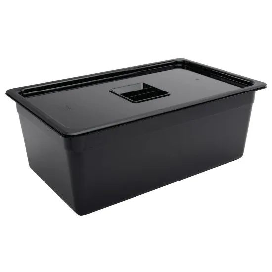 Black Polycarb Gastronorm 1/1