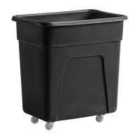 Black Bottle Trolley 125ltr 690x470x660mm