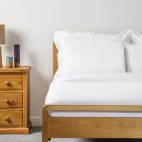 Comfort Cairo Duvet Cvrs White Super King 270x234cm