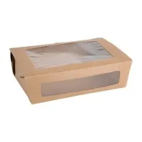 Fiesta Salad Box With Pet Window 700ml (pack 200)