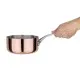 Vogue Induction Tri Wall Copper Saucepan 160x70mm