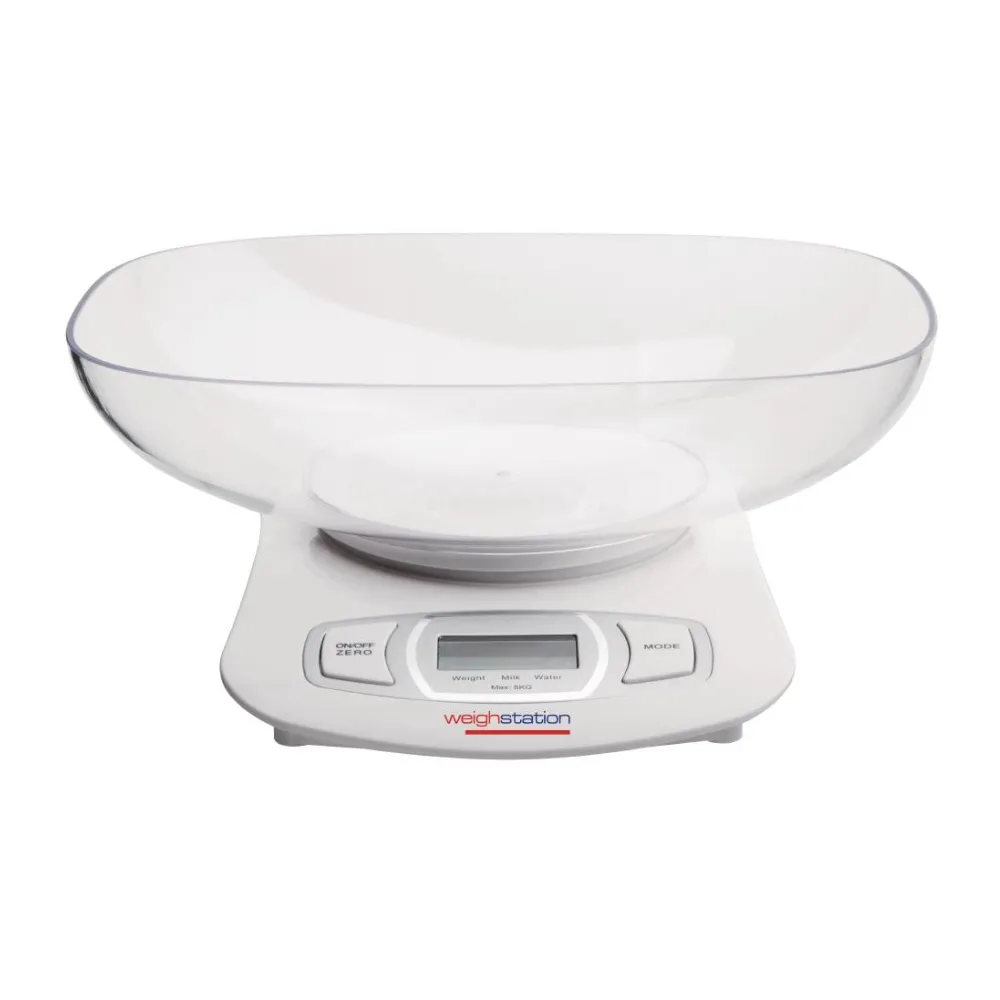 Weighstation White Add & Weigh Scale 5kg
