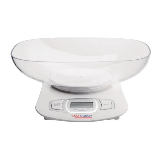 Weighstation White Add & Weigh Scale 5kg