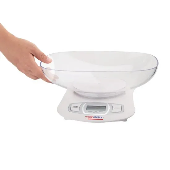 Weighstation White Add & Weigh Scale 5kg