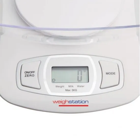 Weighstation White Add & Weigh Scale 5kg
