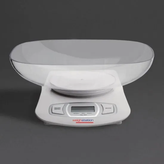 Weighstation White Add & Weigh Scale 5kg