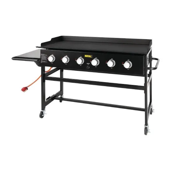 Buffalo 6 Burner Lpg Bbq Griddle