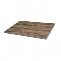 Bolero Pre-drilled Rectangular Table Top Urban Dark 1100(w) X 700(d)mm