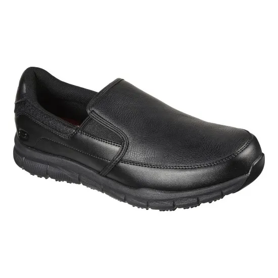 Skechers Nampa Slip On Slip Resistant Shoe