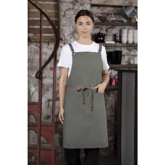 Southside Cotton Canvas Bib Apron