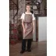 Southside Linen Blend Bib Apron