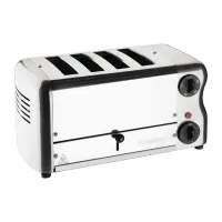 Rowlett Esprit 4 Slot Toaster White With Elements & Sandwich Cage