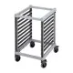Elbow height gastronorm trolley