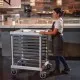 Elbow height gastronorm trolley