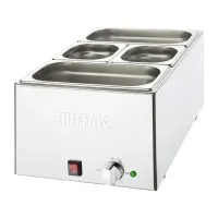 Buffalo Bain Marie With Pans 2 X Gn 1/3 & Gn 1/6 Pans Included
