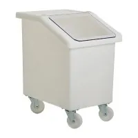 Mobile Ingredient Bin 90ltr White