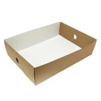 Fiesta Recyclable Insert For Platter Box 1/2 (pk Of 50)