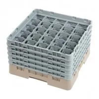 Cambro Camrack Beige 25 Compartment Max Glass Height 257mm