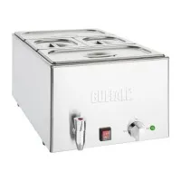 Buffalo Bain Marie With Tap And Pans (2 X Gn 1/3 And 2 X Gn 1/6) Included