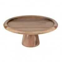 Olympia Acacia Cake Stand 305 X 127mm