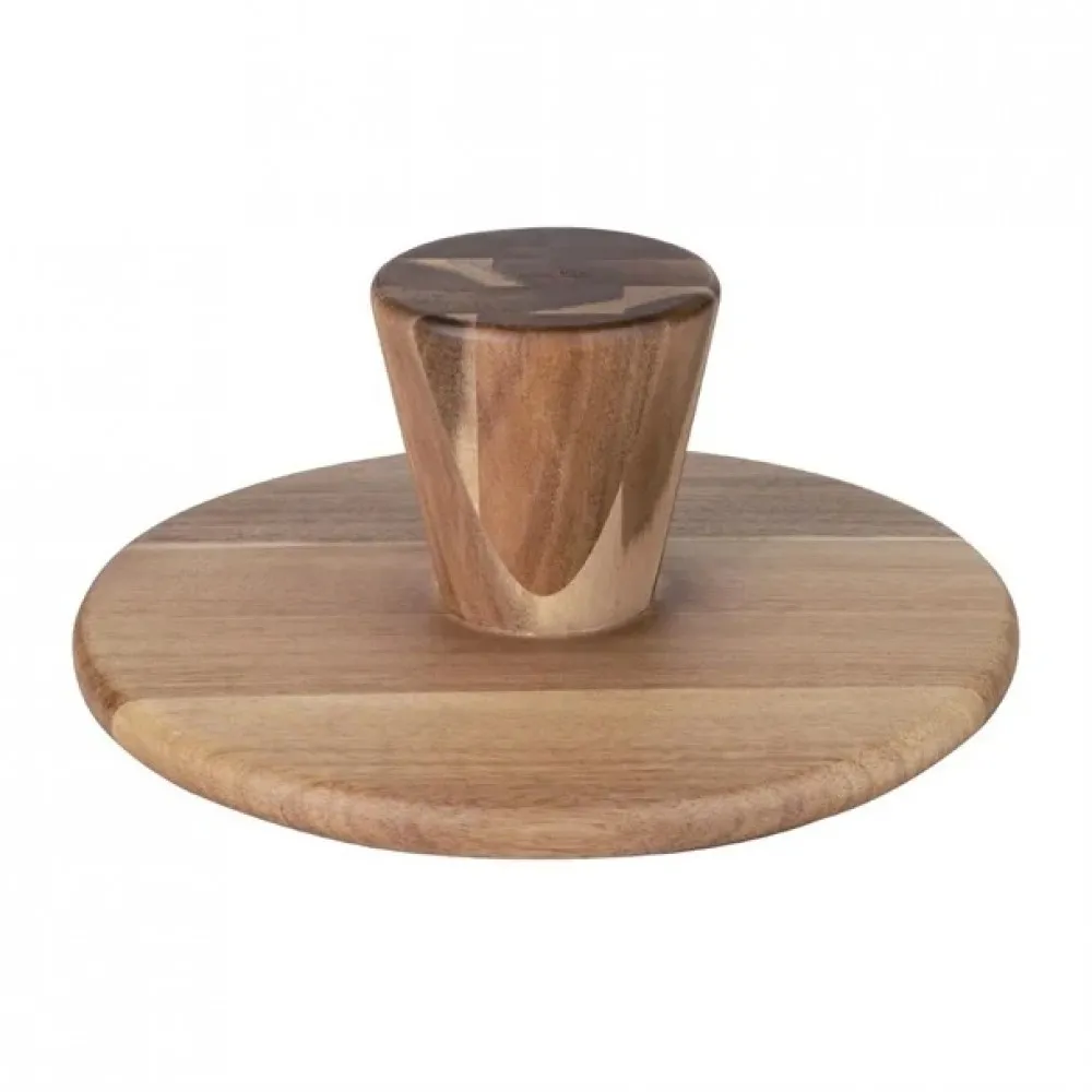 Olympia Acacia Cake Stand 305 X 127mm