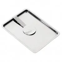 Olympia Curved St/st Tip Tray With Bill Clip