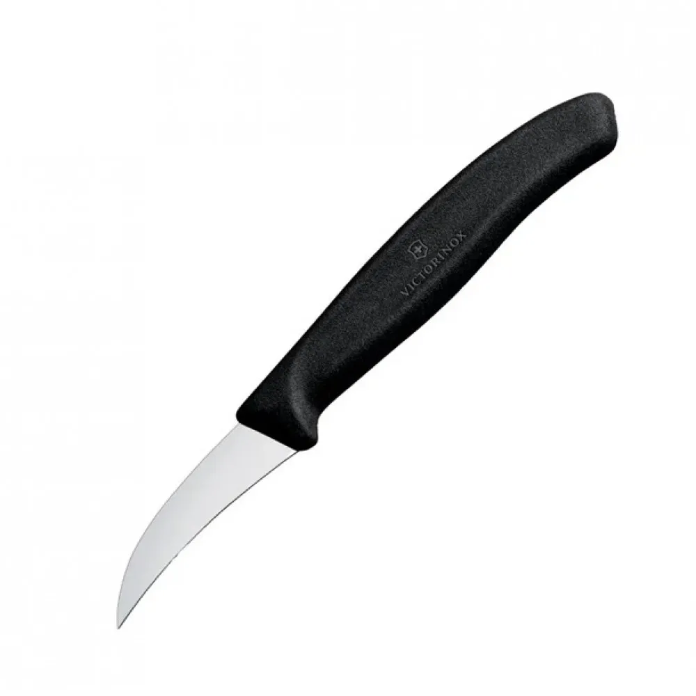 Victorinox Shaping Knife Curved Blade Black 8cm
