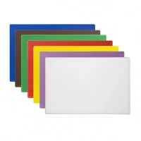 Hygiplas Low Density Chopping Boards (set Of 7) 450lx300wx10h Mm Ldpe