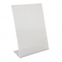 Beaumont Perspex Menu Holder Angled A4 209(h)x92(w)x214(d)mm
