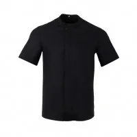 Southside Harlem Chefs Jacket Black Short Sleeve Mesh - Size Xl