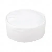 Skull Cap White Pcotton - Size L