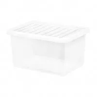 Wham Crystal Storage Box& Lid - 25ltr