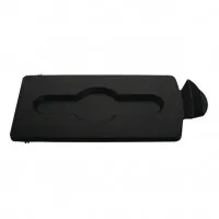 Rubbermaid Sjrs Stream Topper Closed Lid Black