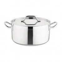 Nisbets Essentials St/st Stew Pot With Lid 32cm