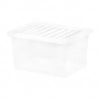Wham Crystal Storage Box And Lid 37ltr