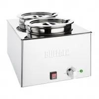 Buffalo Bain Marie With Round Pots
