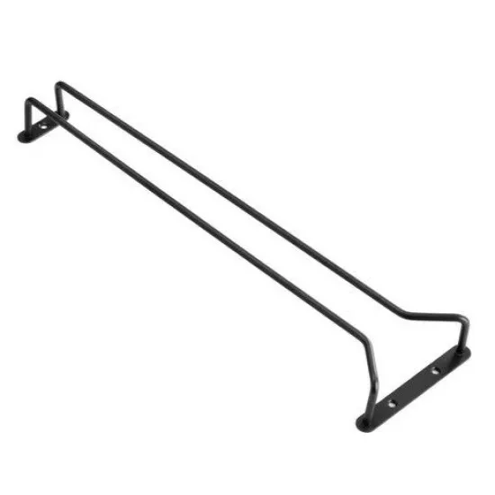 Wine Glass Rack Black 406mm