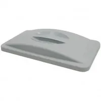 Rubbermaid Slim Jim Handle Top Lid Grey